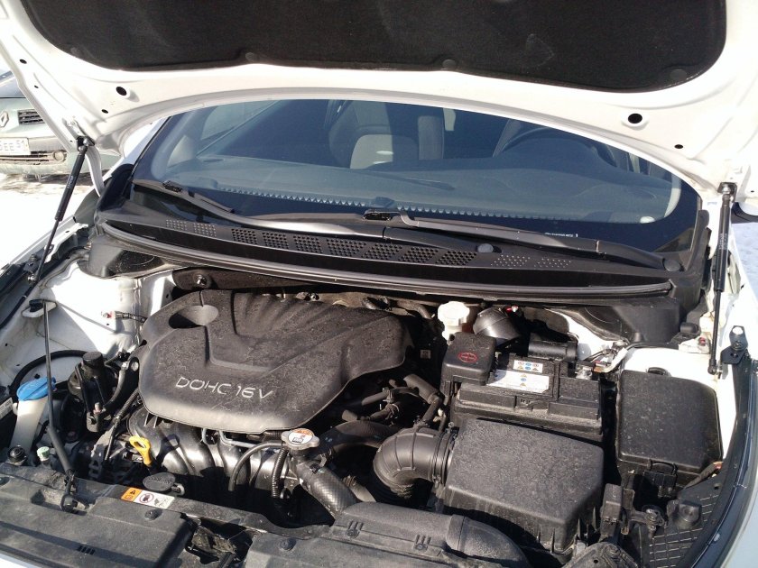 Киа СИД 2016 под капотом