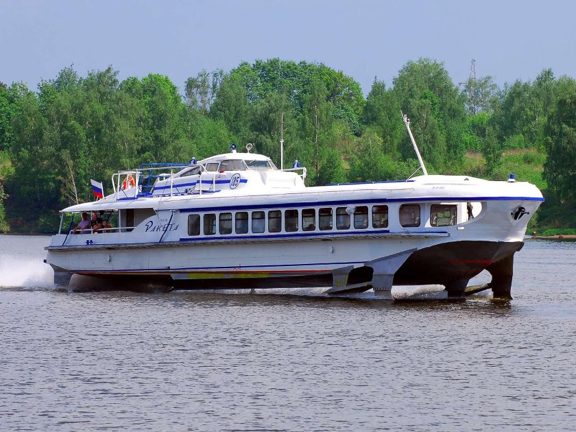 Теплоход ракета Сормово 1957