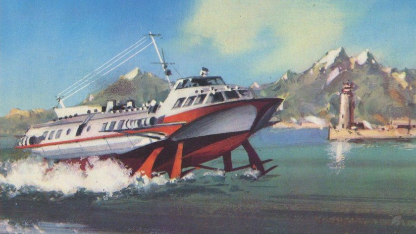 Катер Метеор СССР