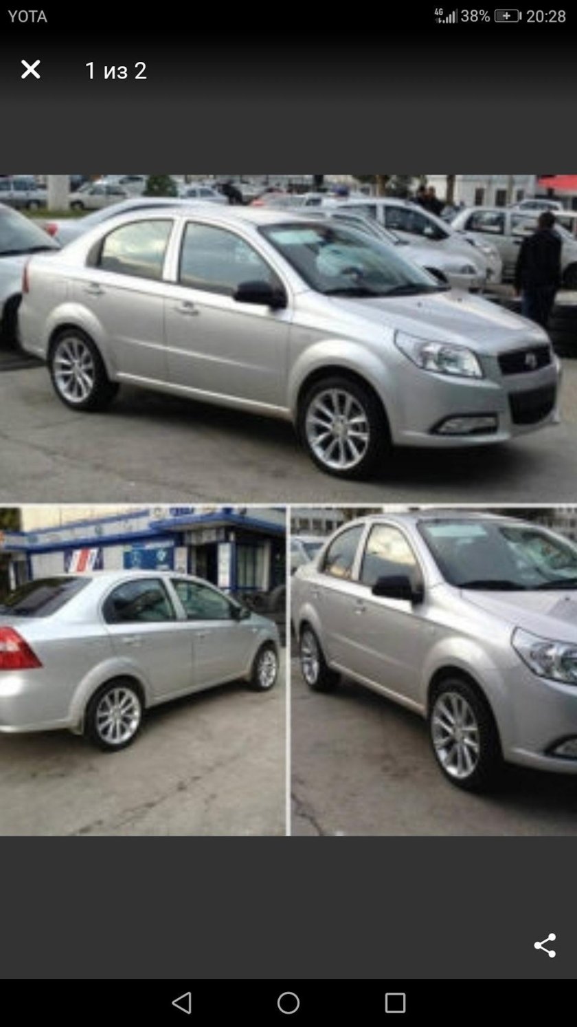 Nexia 3 Chevrolet диски r16