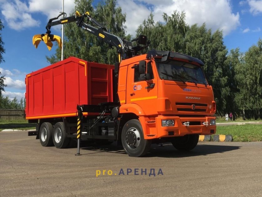 КАМАЗ 65115 металловоз