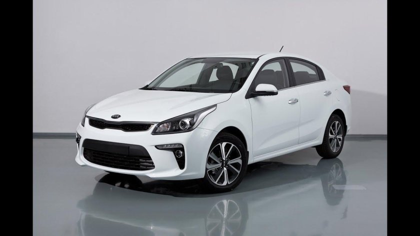 Kia Rio 2017 белый