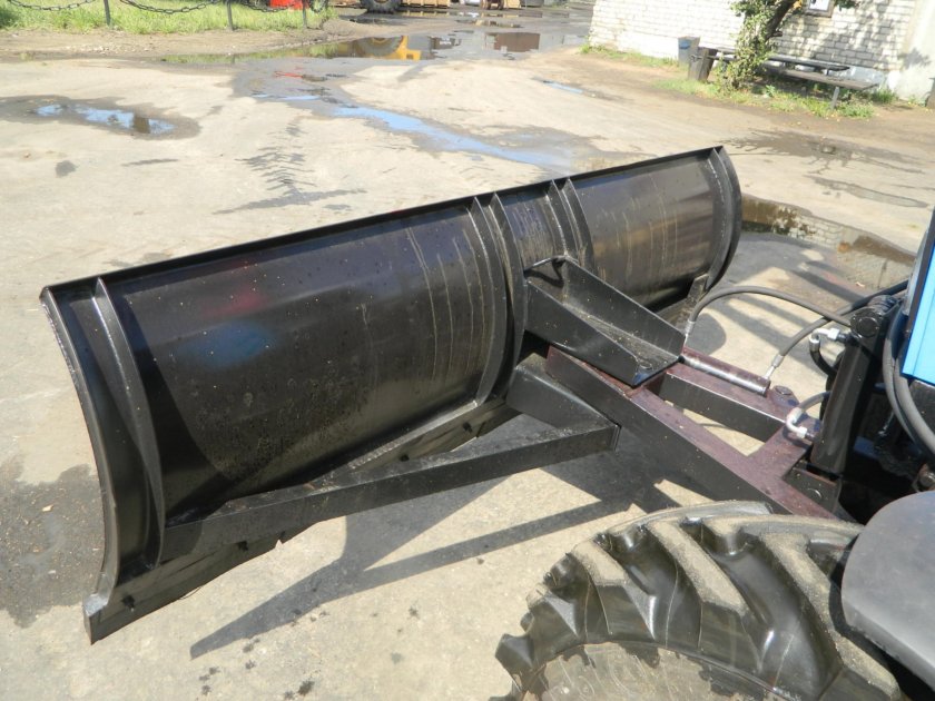 Отвал МТЗ 82 гидроповоротный