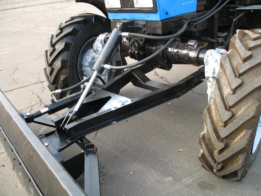 ОС-2.4-01 отвал передний снежный гидроповоротный МТЗ-82