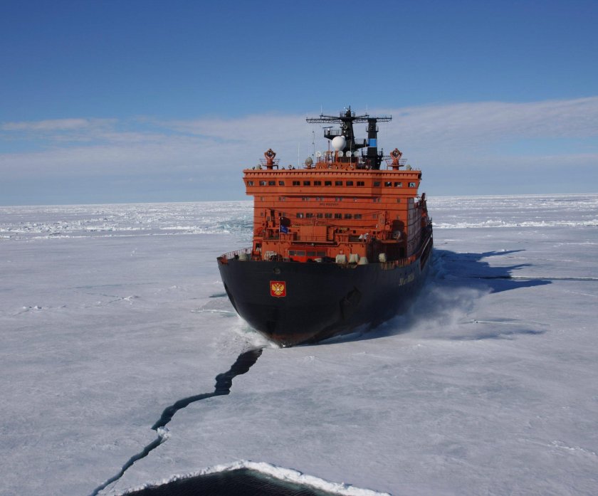 50 Лет Победы атомный ледокол