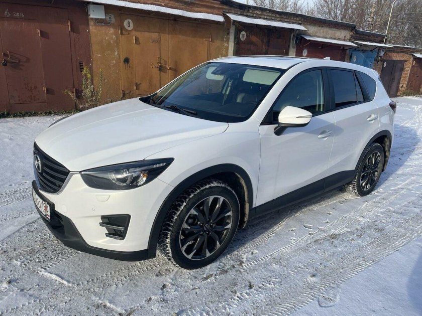 Мазда СХ-5 2016 белая