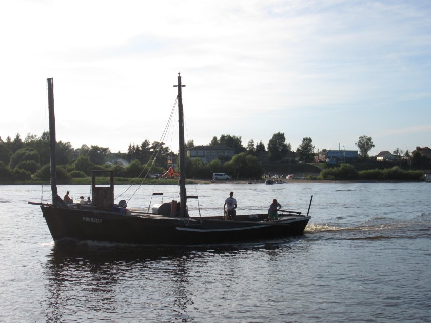 Сойма лодка Великий Новгород