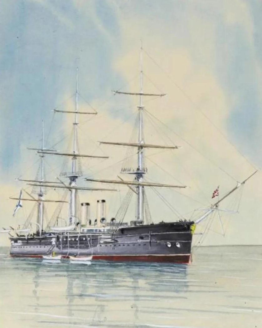 Броненосный крейсер герцог Эдинбургский