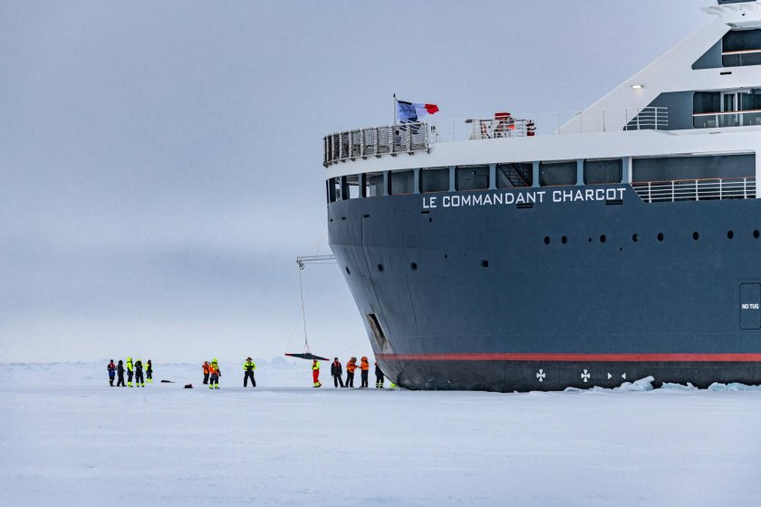 Ледокол le Commandant Charcot каюты