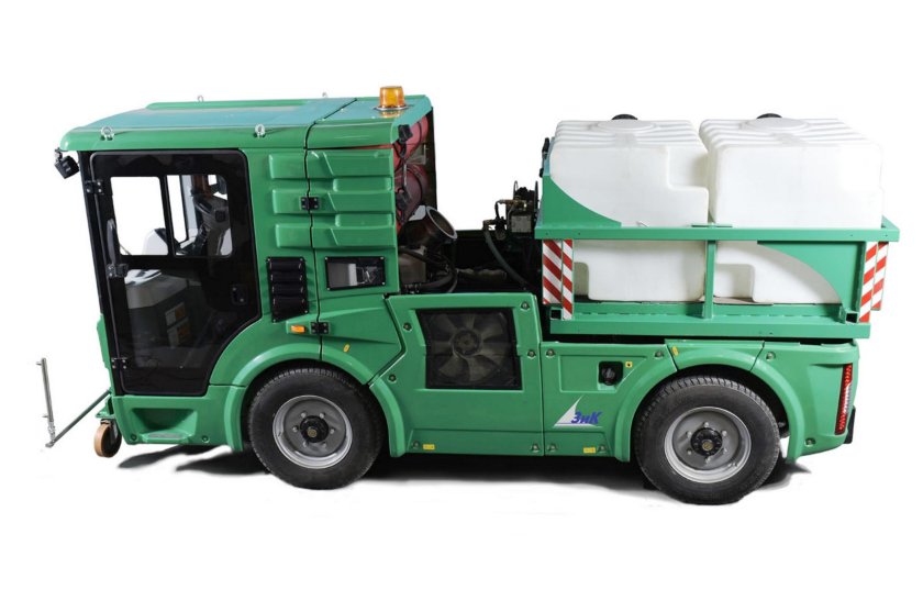 Коммунальная вакуумная тротуароуборочная машина мк2000