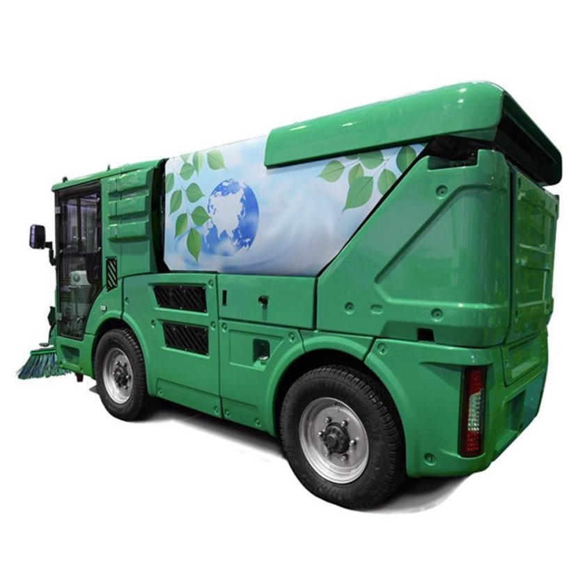 Коммунальная вакуумная тротуароуборочная машина мк2000