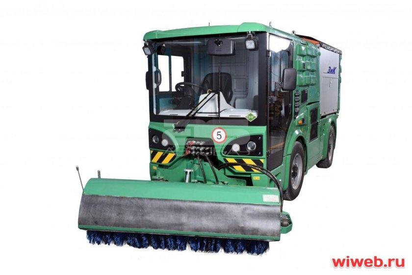 Коммунальная вакуумная тротуароуборочная машина мк2000