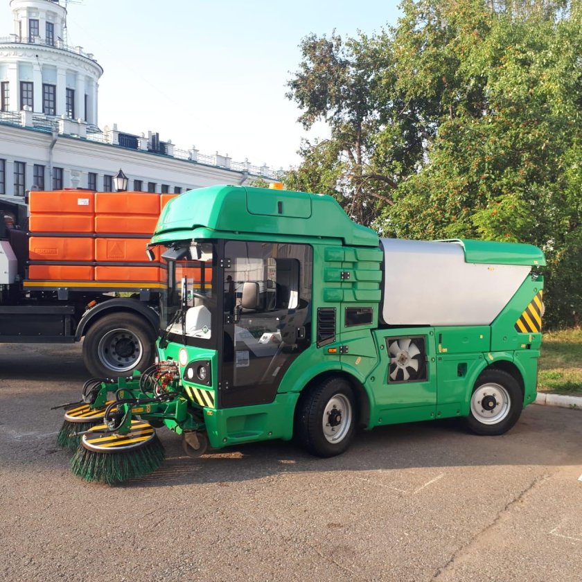 Вакуумно-подметальной машины МК-2000