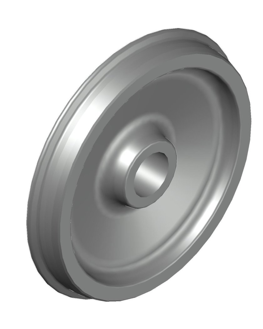 Цельнокатаное вагонное колесо