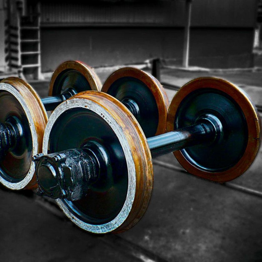 Колесные пары тонкомеры