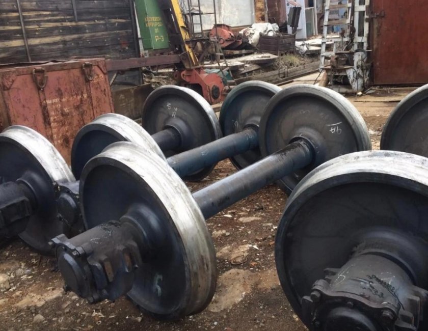 Колесная пара ру1