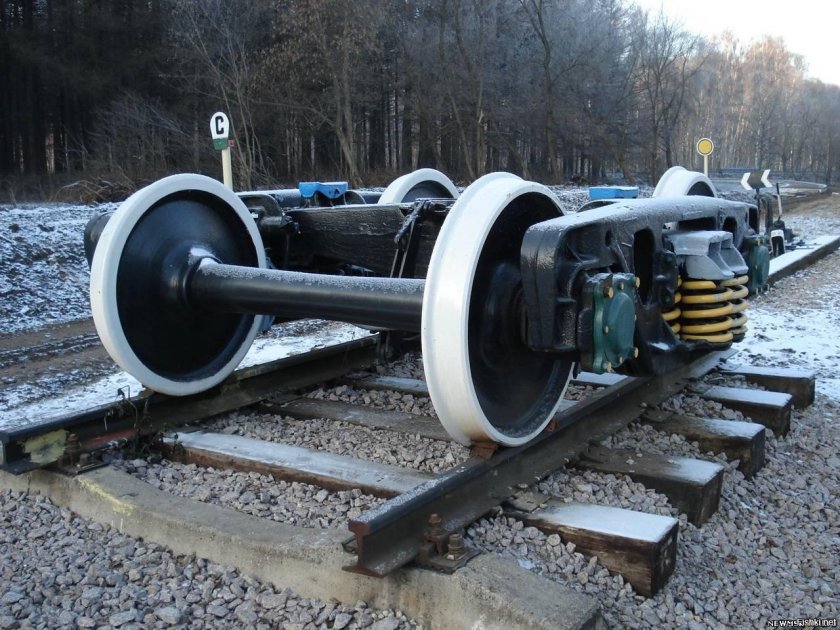 Колесная пара поезда 1850мм