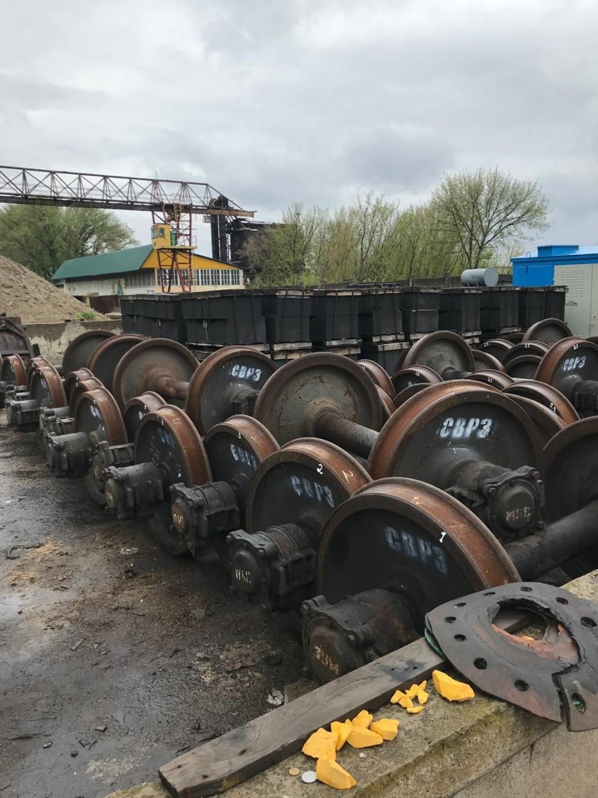 ВКМ колесные пары