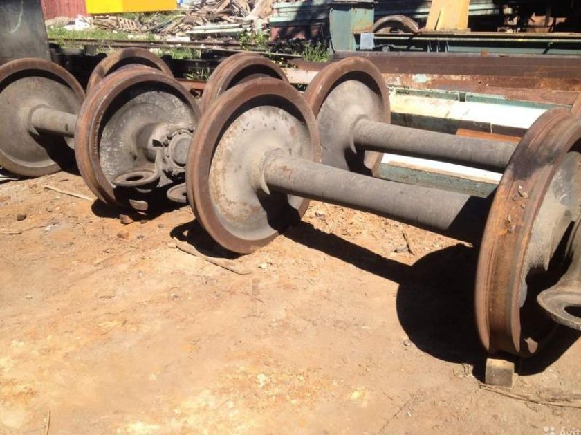 Колесная пара ДГКУ 196-5050у