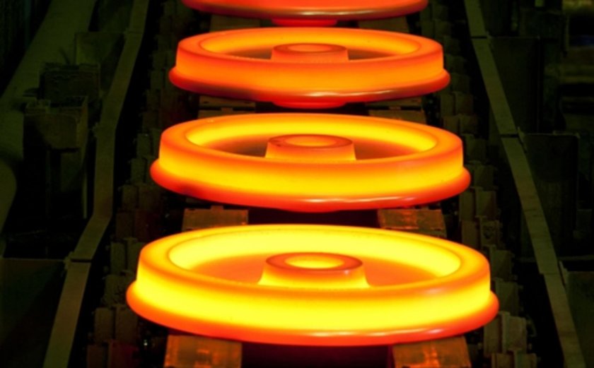 Колесо вагона НТМК