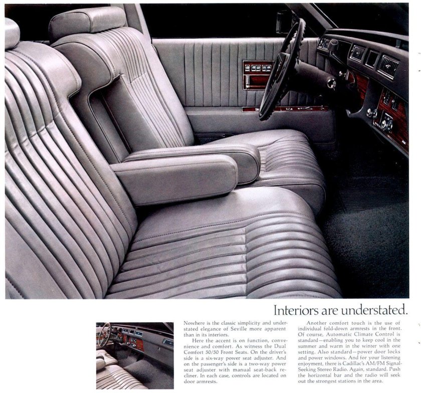 Cadillac Seville 1975 Interior