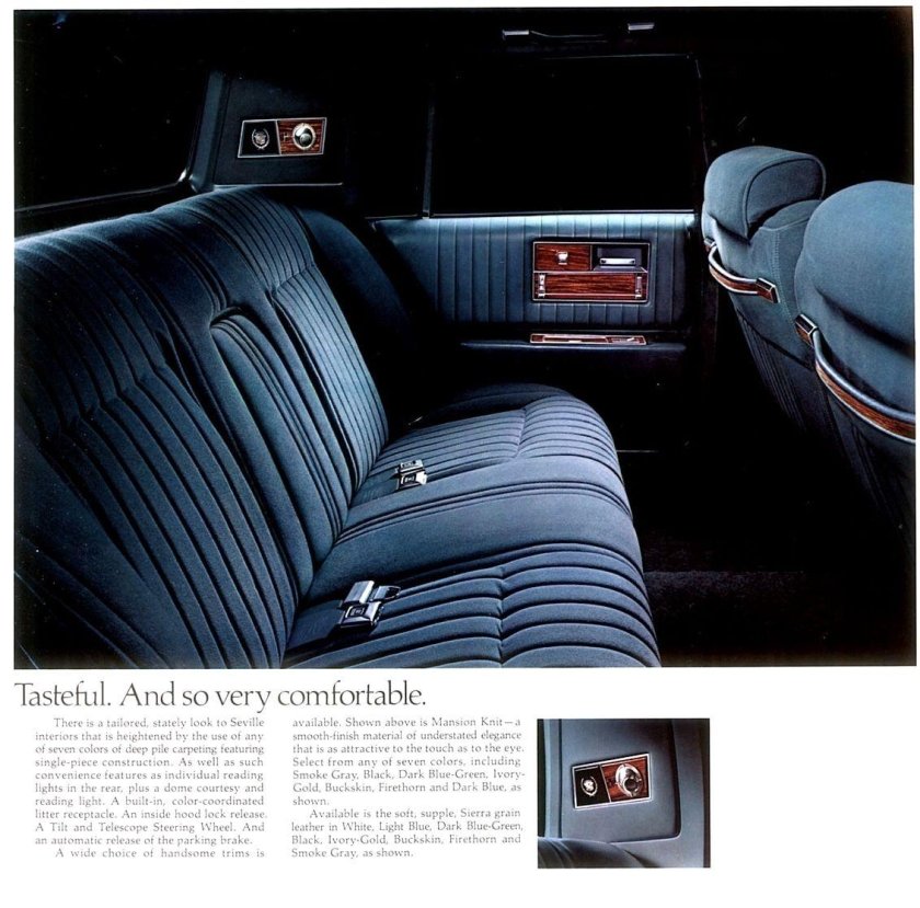 Cadillac Seville 1975 салон