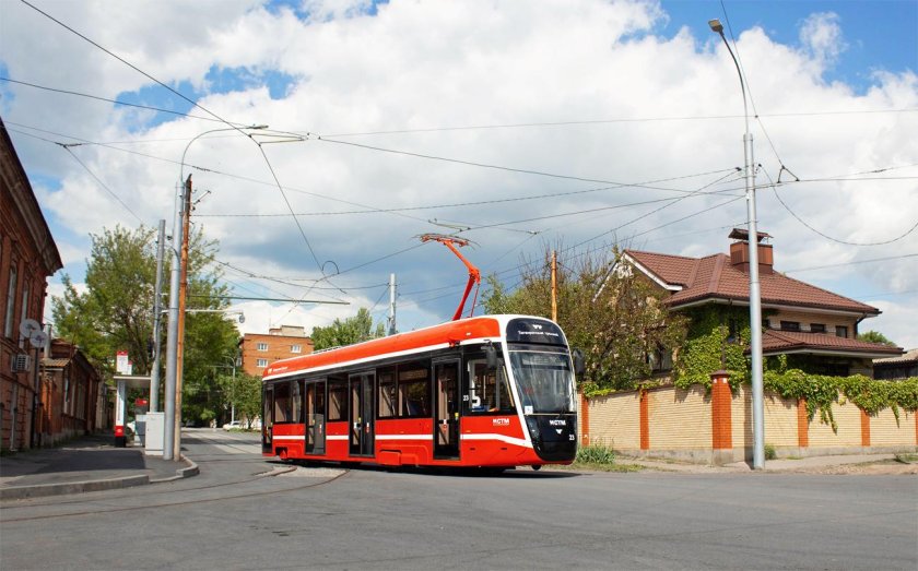 Трамвай 71-628 Таганрог