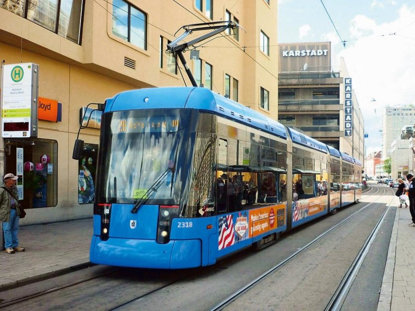 Мюнхен трамвай