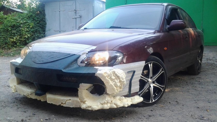 Kia Spectra обвес