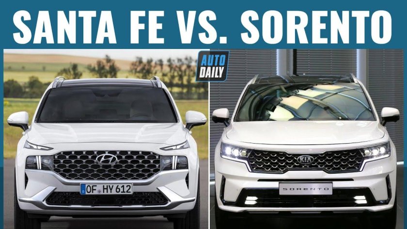 Kia Sorento vs Hyundai Santa Fe