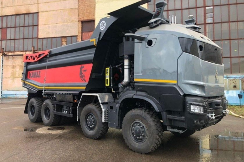 Беспилотный самосвал КАМАЗ
