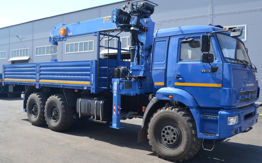 КАМАЗ 43118 С КМУ Dongyang