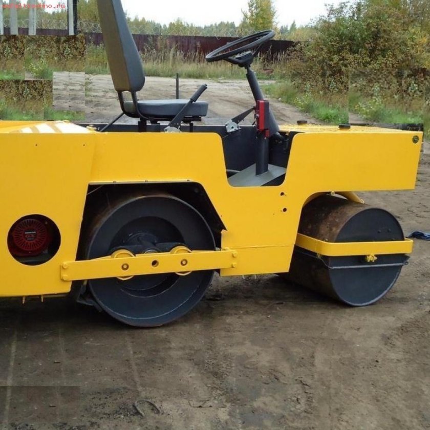 Каток тротуарный Ду-54