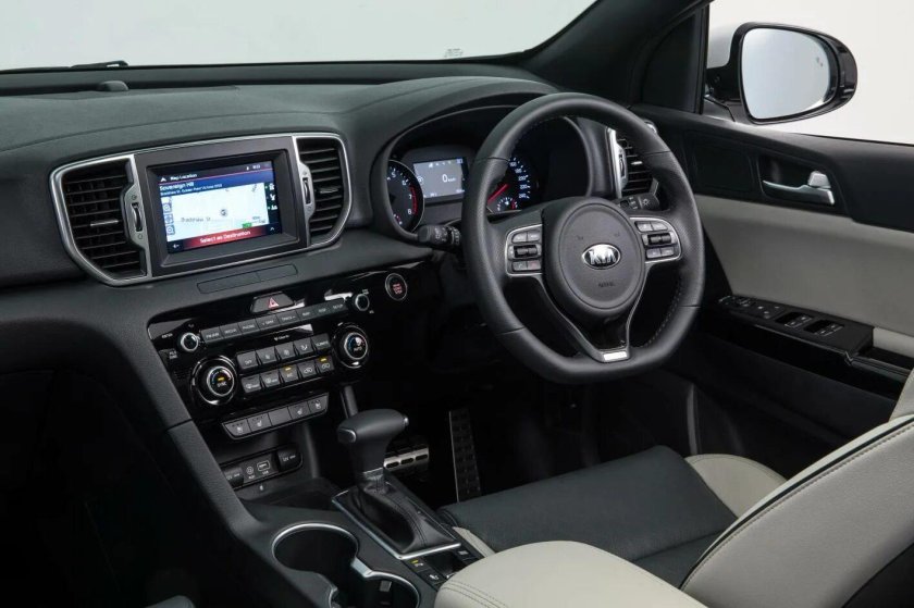 Киа Спортейдж 2016 интерьер