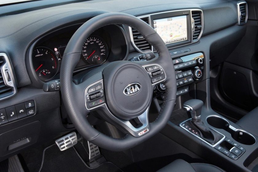 Kia Sportage 4 салон