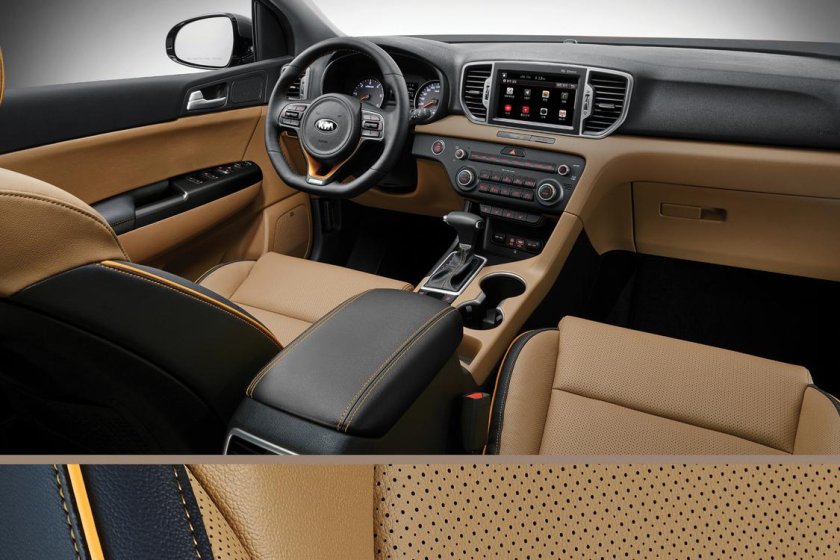 Спортейдж 4 бежевый салон