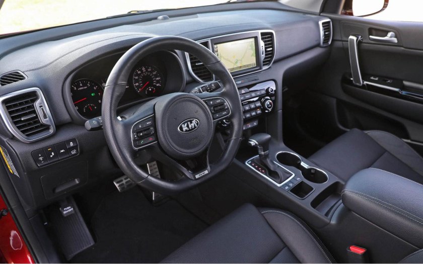 Киа Спортаж 2017 салон