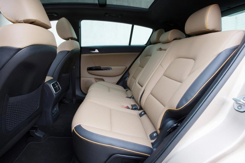 Кия Спортейдж 4 кожаный салон