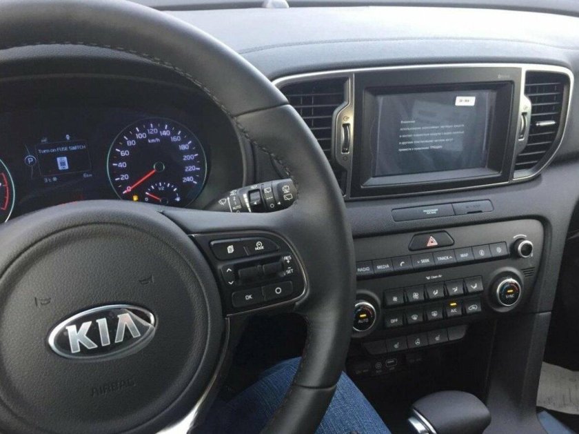 Kia Sportage 4 салон
