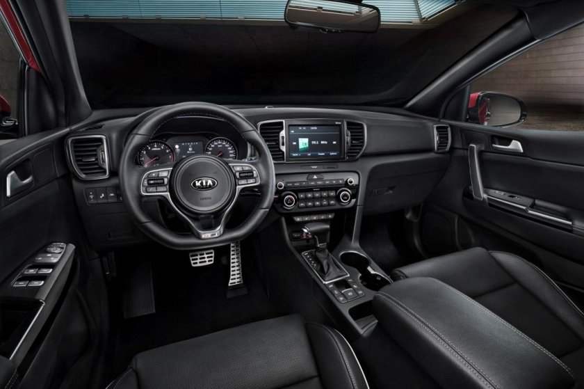 Kia Sportage 2016 gt line салон
