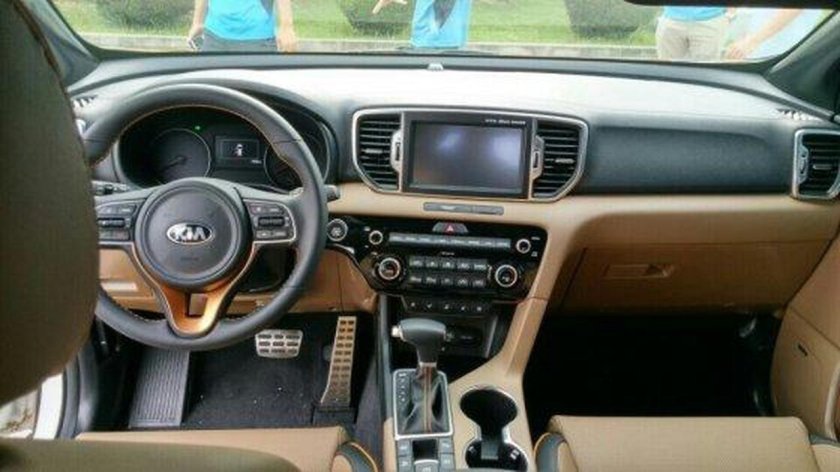 Киа Спортаж 4 салон