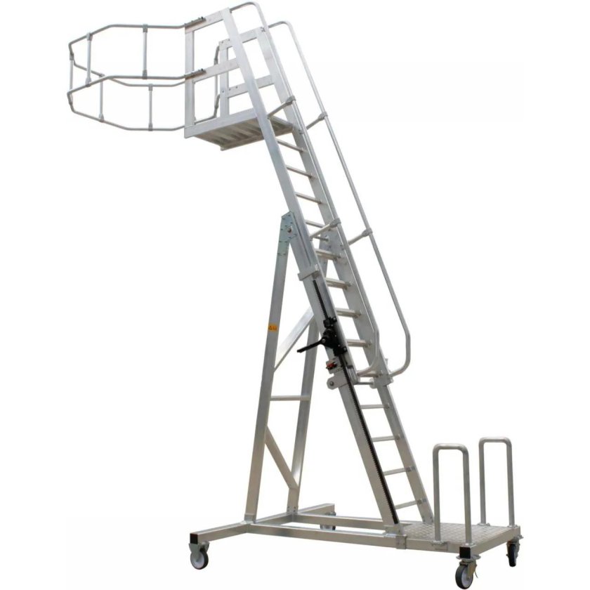 Лестница с площадкой (лестница для обслуживания АПГ/Эл.обжига) ал725.00