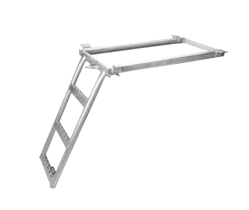 Лестница выдвижная (цинк) 3 ступени фургона