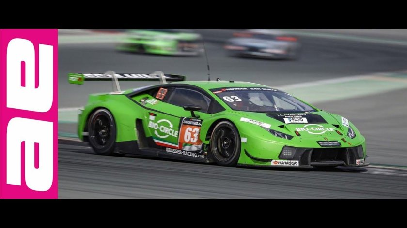 24 Часа Дубай гонка Lamborghini