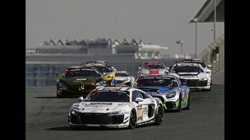 24 Часа Дубай гонка Lamborghini