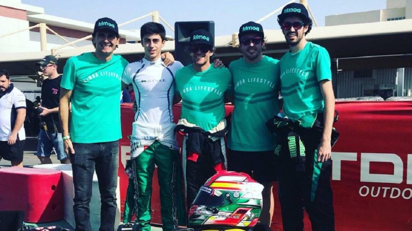 Гоночная команда по картингу в Дубае