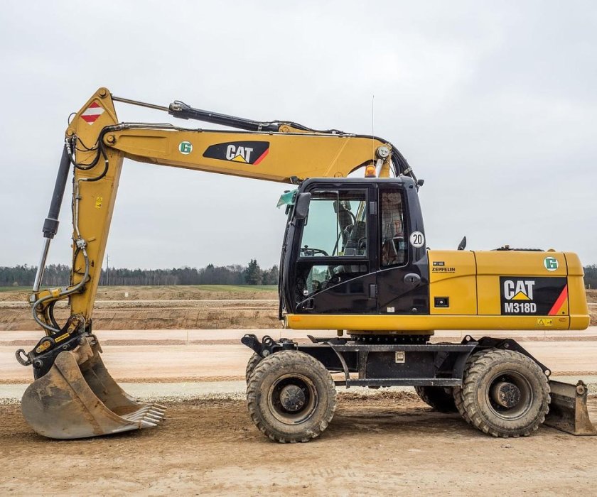 Caterpillar m318d
