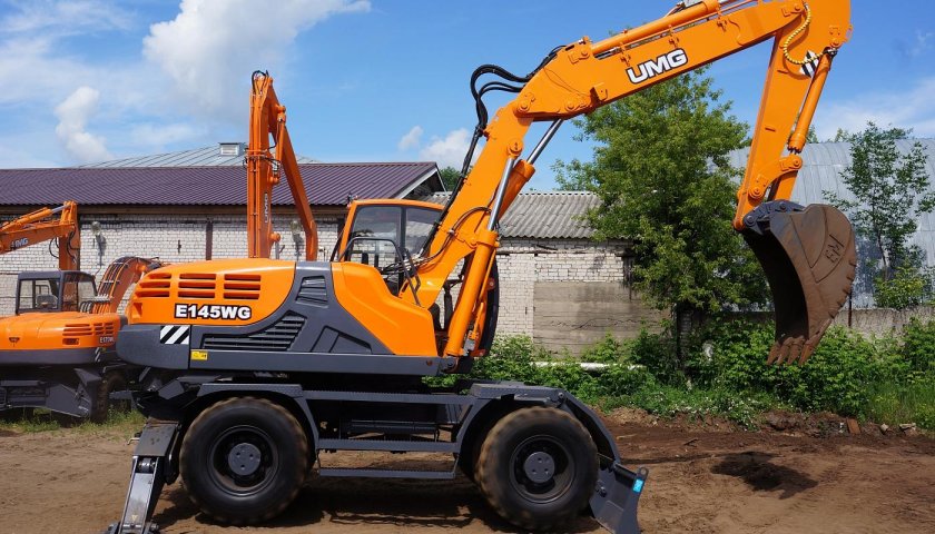 Колесный экскаватор e140wg