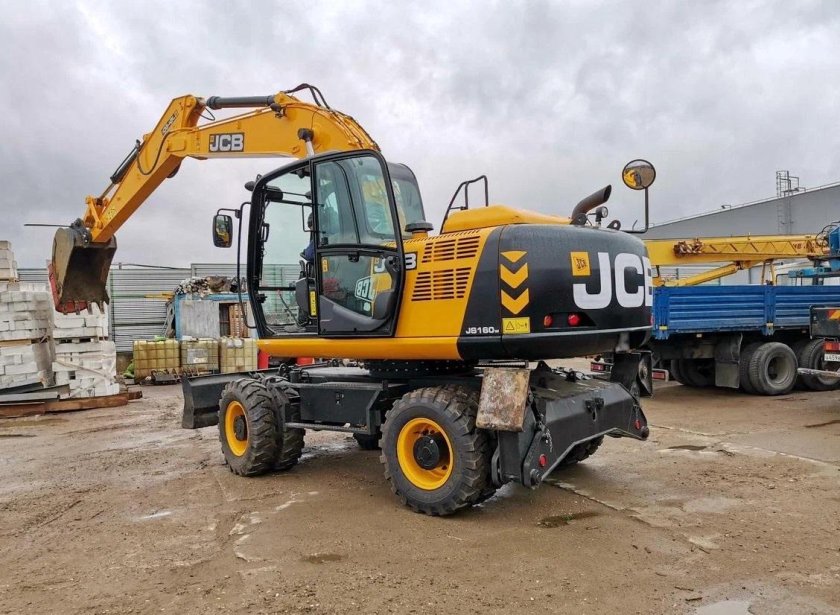 JCB 160w колесный экскаватор