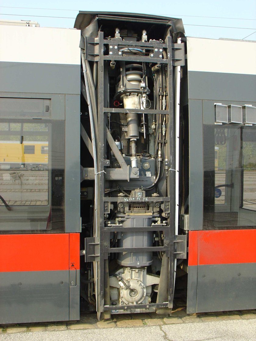 Низкопольная Трамвайная тележка